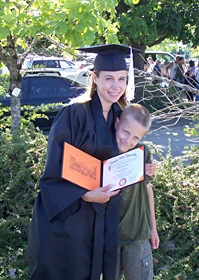 Kathy Pierre and Son