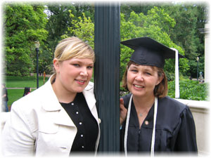 Connie Kilkenny and daughter