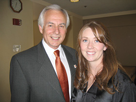 Amber Harrison with Mark Merickel Amber Harrison with Mark Merickel
