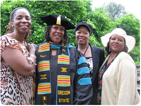 Kim Washington and Family