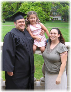 Jason Axness and family
