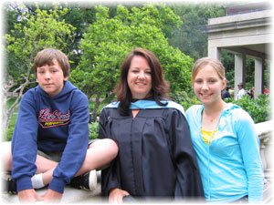 Katie Paulson and family